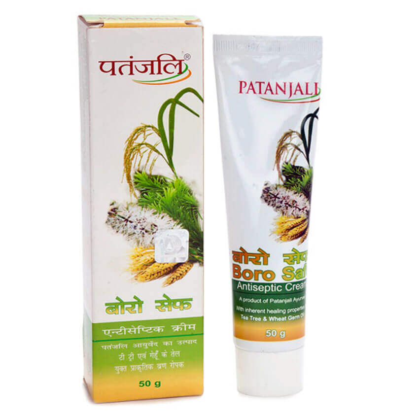 Patanjali Boro Safe Antiseptic Cream, 50g