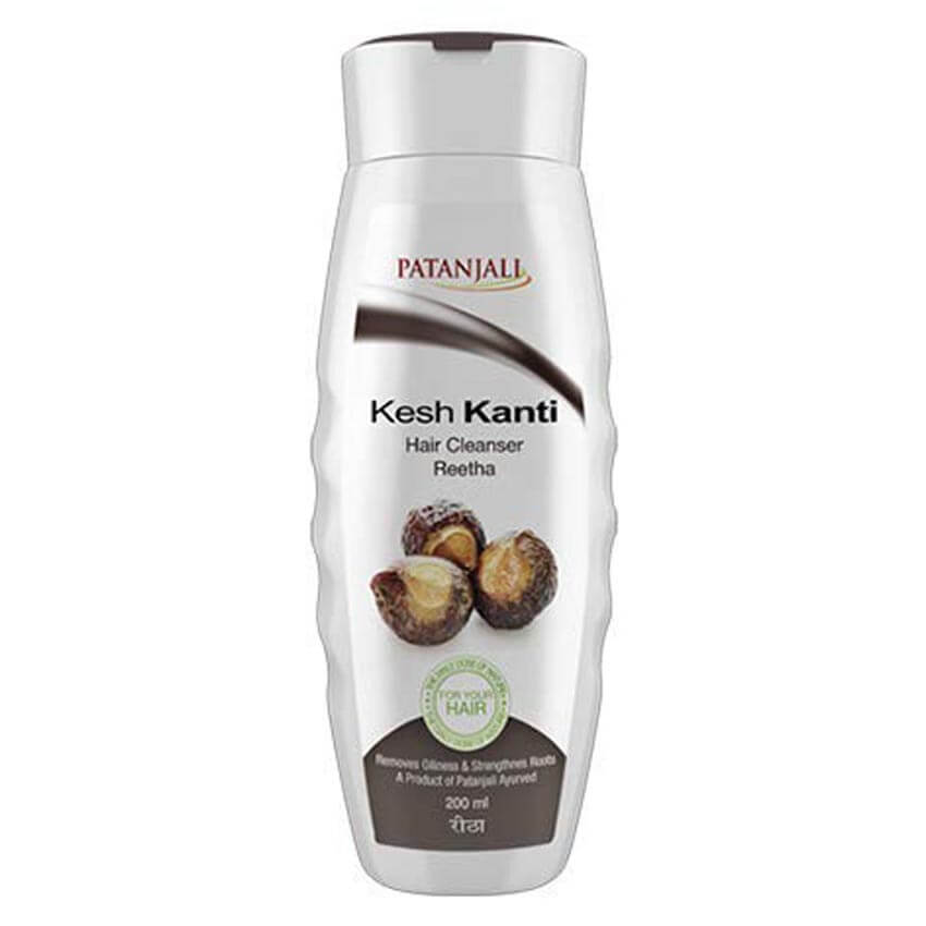 Patanjali Kesh Kanti Reetha Hair Cleanser Shampoo, 200ml