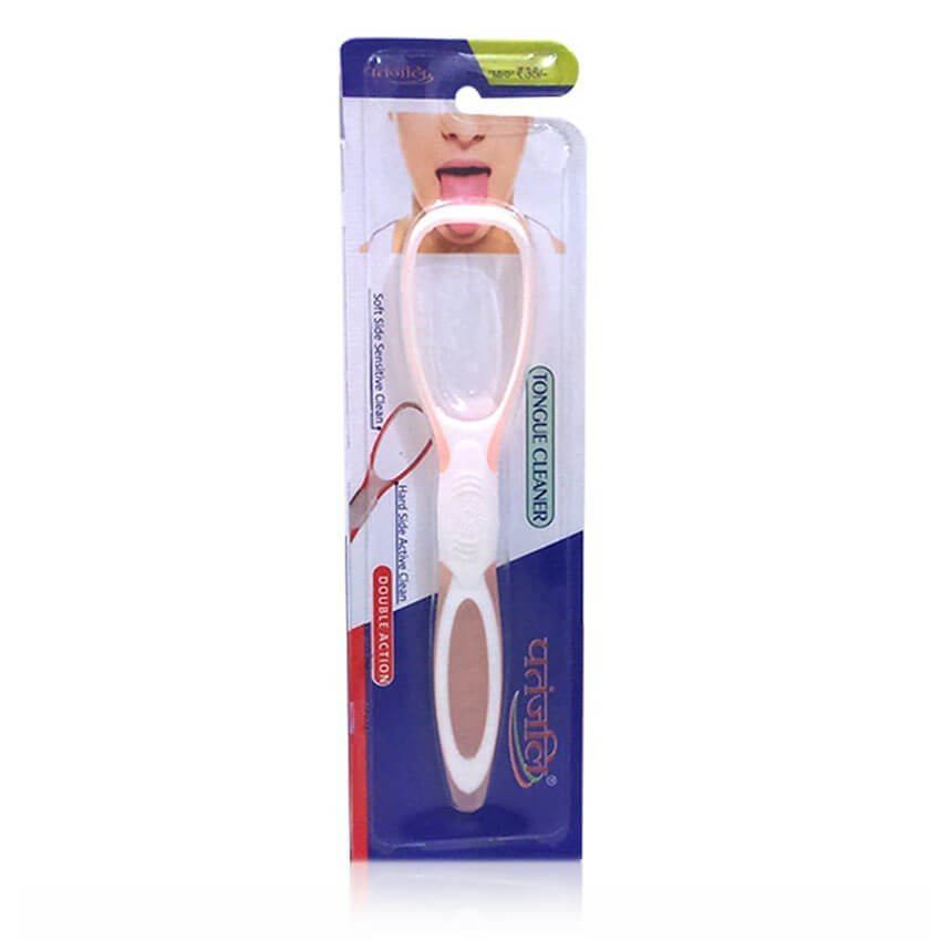 Patanjali Tongue Cleaner, Double Action