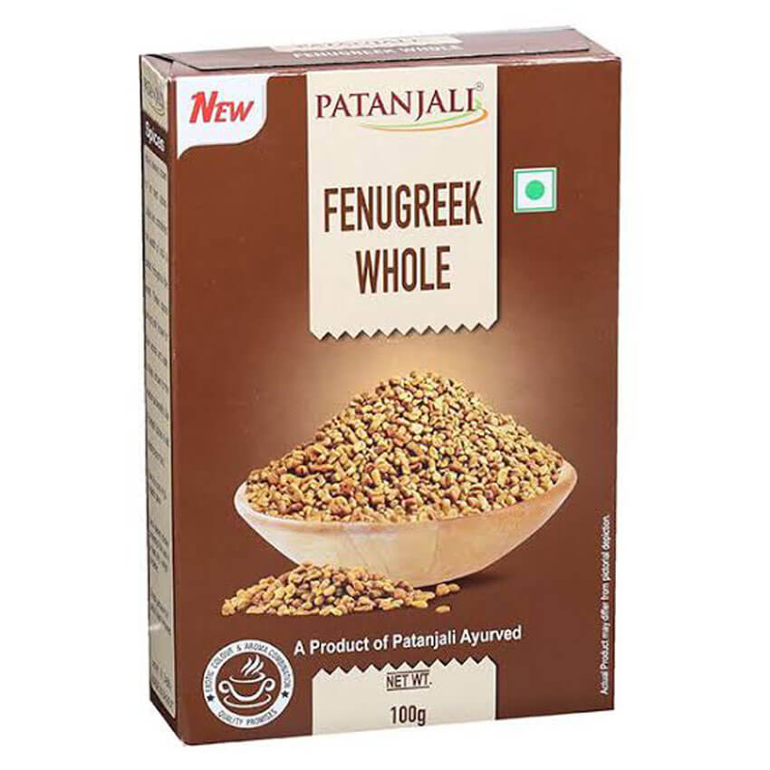 Patanjali Fenugreek Whole (Methi Seeds)