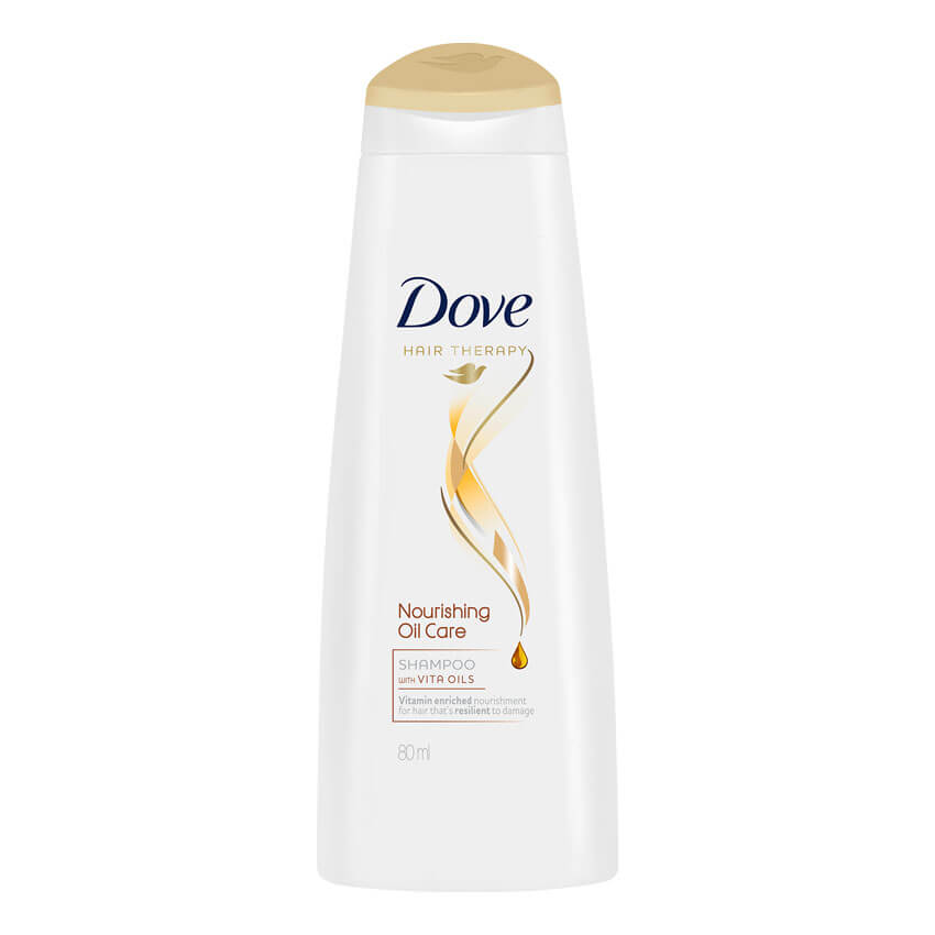 Dove Nourishing Oil Care Shampoo, 80ml