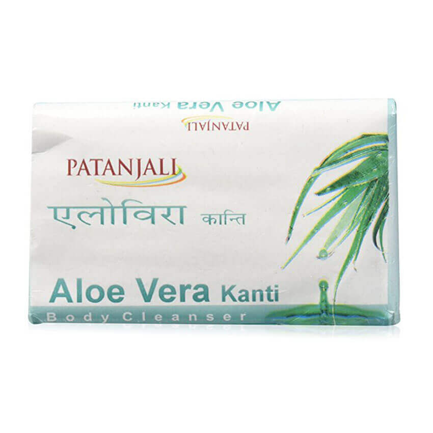 Patanjali Kanti Aloe Vera Body Cleanser Soap, 75g - Price in India, Buy  Patanjali Kanti Aloe Vera Body Cleanser Soap, 75g Online In India, Reviews,  Ratings & Features | DealCrop