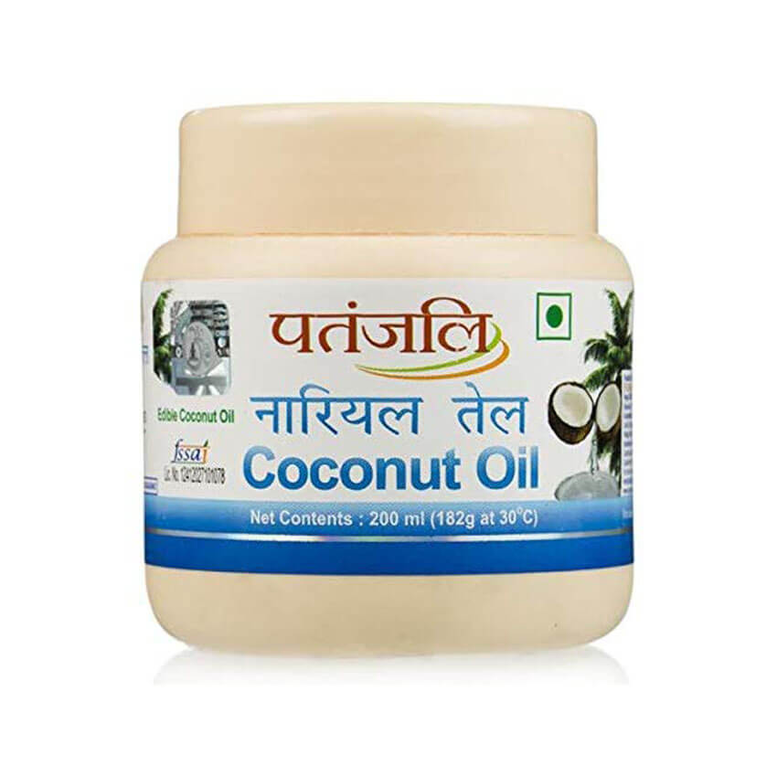 Patanjali Coconut Oil, Jar, 200ml