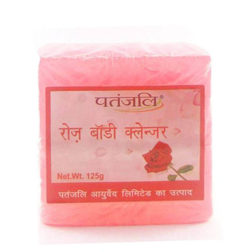 Patanjali Rose Body Cleanser Soap